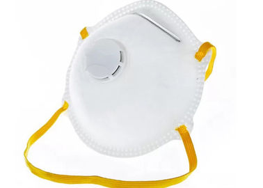 Earloop Type FFP2 Disposable Mask , Breathable Valved Dust Mask supplier