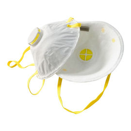 Earloop Type FFP2 Disposable Mask , Breathable Valved Dust Mask supplier